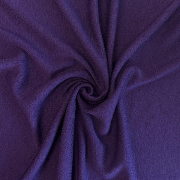 Hovedbilde Merinoull-interlock, mørk lilla