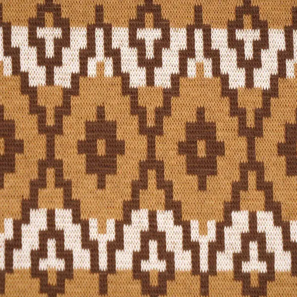 Hovedbilde RAPPORT! Økologisk bomullsjacquard, Cosy Winter brun