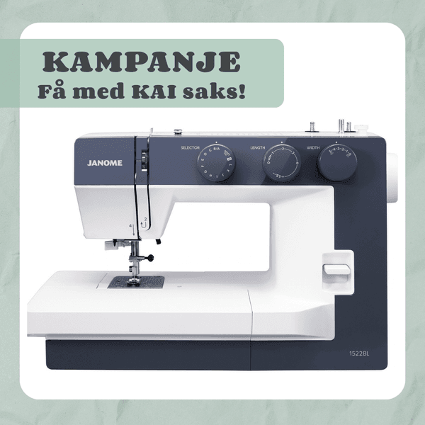 Hovedbilde KAMPANJE! Janome 1522, midnight blue