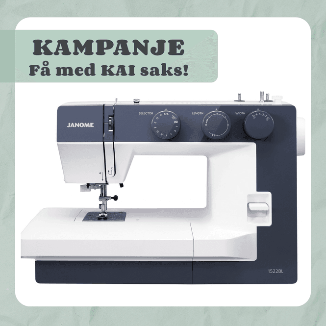 Hovedbilde KAMPANJE! Janome 1522, midnight blue