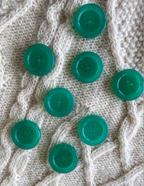 Hovedbilde Knappi 28mm, Sjøgrønn